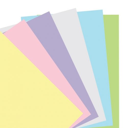 Papier couleurs pastels